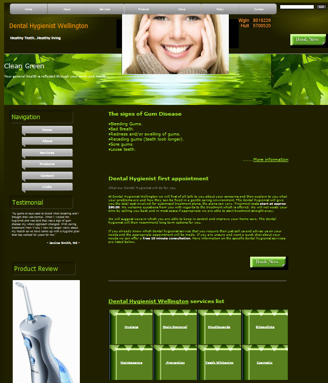 Dental Hygiene Wellington Site